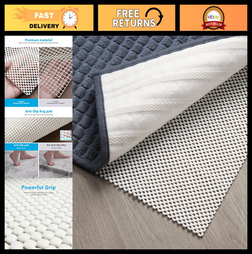 Extra thick non slip rug - non-slip,