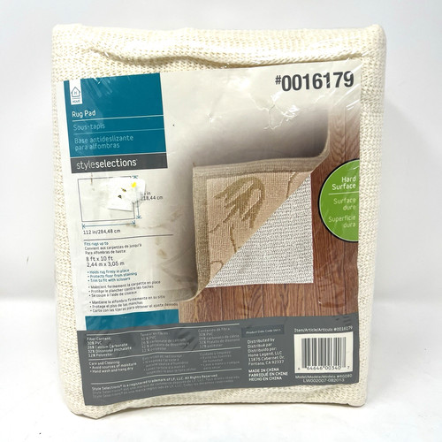 Non slip rug pad - slip, x